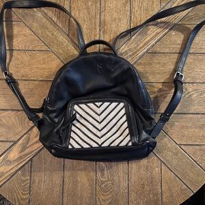 Vera Wang Black Leather Tag